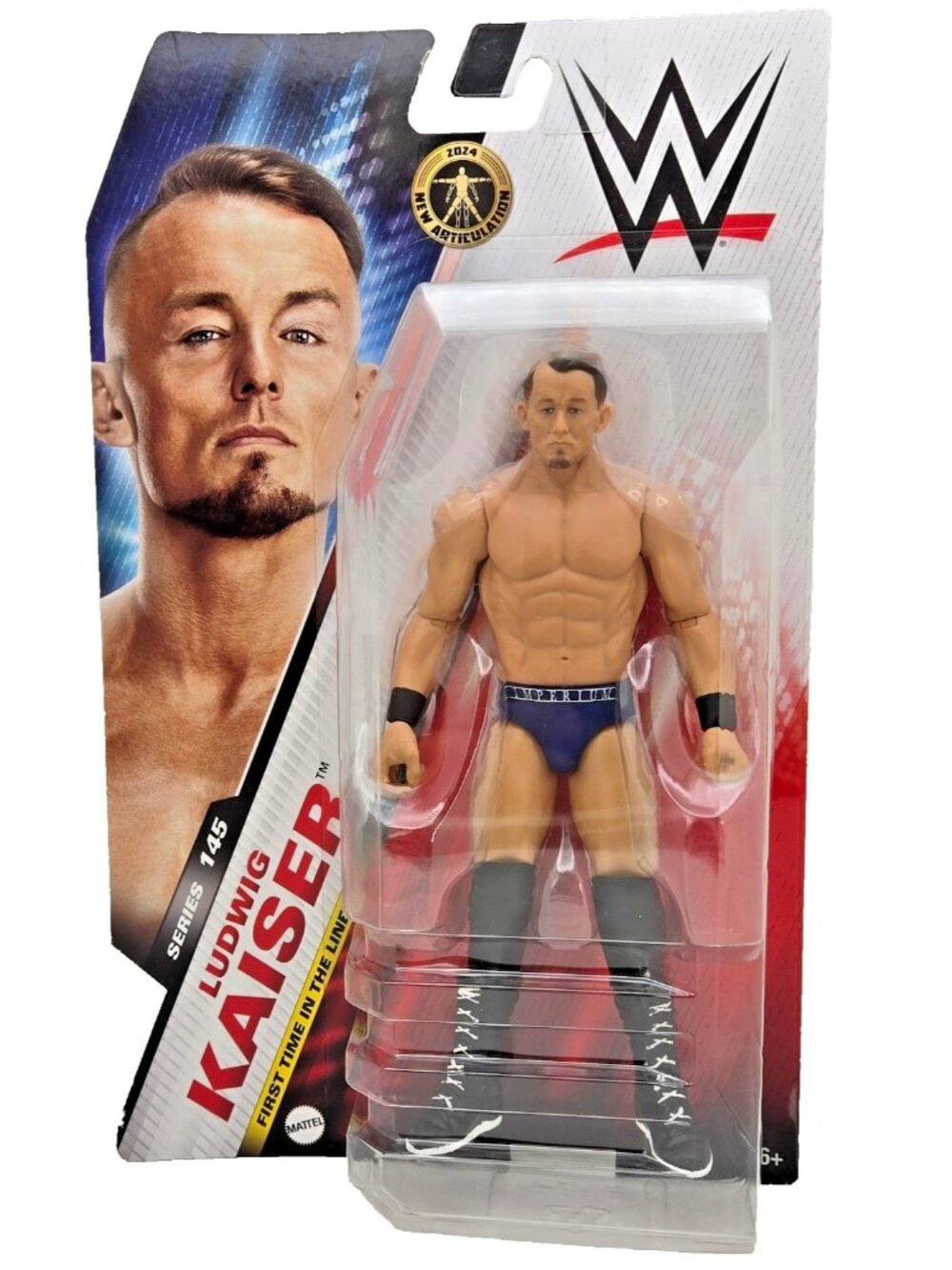 Mattel WWE 145 Ludwig Kaiser Elite Series Wrestling Figure Action Figure New